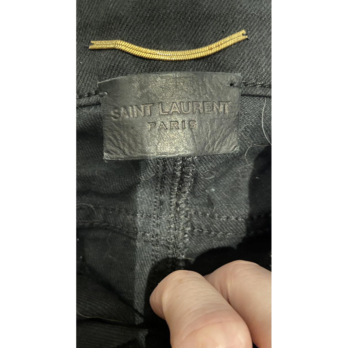 Slim jeans Saint Laurent Black size 32 